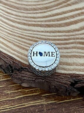 Pandora Wisconsin Home Exclusive Bead Charm S925 Silver Charm